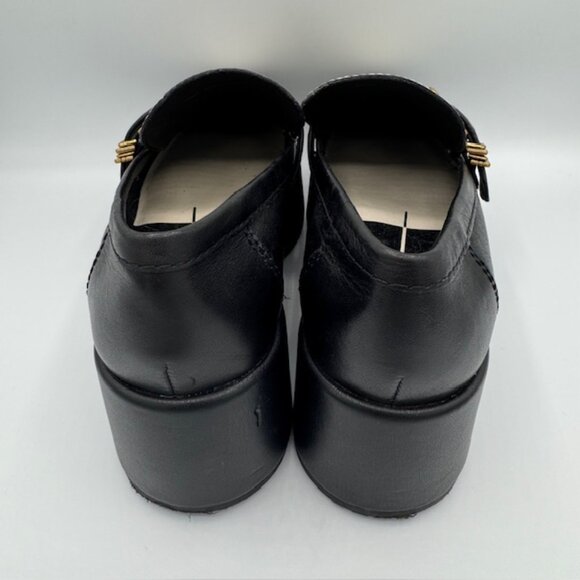 Dolce Vita Women's Yonder Platform Loafer Black and White Size 7 - Picture 4 of 6